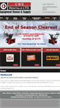 Mobile Screenshot of cbsrentals.ca
